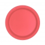 Juego de 8 Platos Rojos 17 cm