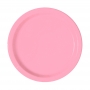 Juego de 8 Platos Rosas Pastel 17 cm