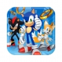Juego de 8 Platos Sonic 18 cm