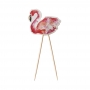 Juego de 8 Toppers Flamingo Fun