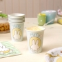 Juego de 8 Vasos Baby Miffy Modelo B