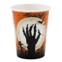 Juego de 8 vasos cementerio Halloween