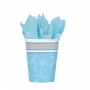 Juego de 8 vasos Comunión Azul - My Karamelli