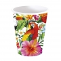 Juego de 8 Vasos Fiesta Tropical
