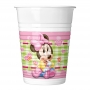 Juego de 8 Vasos Minnie Bebé