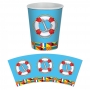 Juego de 8 Vasos Nautical