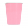 Juego de 8 Vasos Rosa Pastel