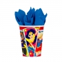 Juego de 8 Vasos Super Hero Girl