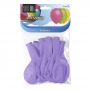 Juego de 10 Globos Lavanda Mate 30 cm