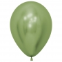 Pack de 12 Globos Reflex Verde Lima 30 cm