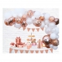 Arco de Globos Oro Rosado