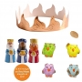 Kit Figuras Roscón de Reyes Búhos 7 pcs