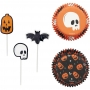 Kit para cupcakes calavera Halloween