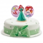 Kit Princesa Ariel para Decorar Tartas