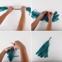 Guirnalda de Borlas de Colores