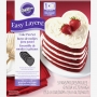 Set de 5 moldes para layer cakes en forma de Corazón