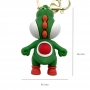 Llavero de Silicona Yoshi Súper Mario 6 cm