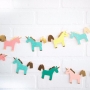 Mini Guirnalda de Unicornios