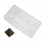 Molde para chocolate pirámides