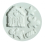 Molde de Silicona  Christmas Cookies