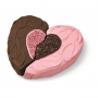 Molde de 2 piezas para tarta corazón