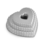 Molde Nordic Ware Tiered Heart Bundt