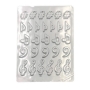 Molde para Chocolate Notas Musicales