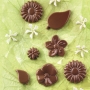 Molde para Chocolate Garden