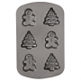 Molde para Mini Bizcochos de Navidad