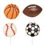 Molde para piruletas deportes