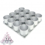 Molde para realizar 16 Mini Tartas de 6cm