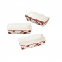 Juego de 6 moldes Rectangulares Rose Vintage