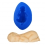 Molde silicona Bebe durmiendo