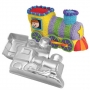 Juego de Moldes Tren 3D