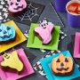 Molde para Hornear Mini Fantasma y Calabaza
