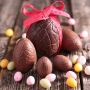 Set de 2 Moldes para Chocolate Huevo de Pascua 8,7 cm