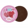 Moneda Corazón de Chocolate 7,8 cm