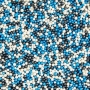 Nonpareils perlados Gris, Azul y Blanco