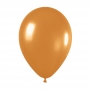 Pack 100 Globos Dorado Metalizado 12cm