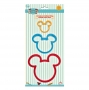 Pack 3 cortadores cabeza Mickey Mouse