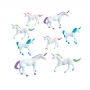 Pack 8 Figuras Unicornio Multicolor