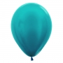 Pack de 10 Globos Azul Caribe Metalizado