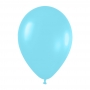 Pack de 10 globos azul caribe satinado