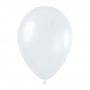 Pack de 10 globos color blanco satinado