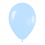 Pack de 50 globos de látex azul pastel