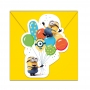 Pack de 6 Invitaciones Minions Party