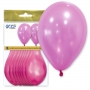 Pack de 8 Globos Rosa Metalizado