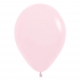 Pack de 12 Globos Rosa Pastel Mate 30 cm