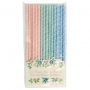Juego de 25 pajitas Rambling Rose
