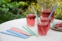 Juego de 25 pajitas Rambling Rose